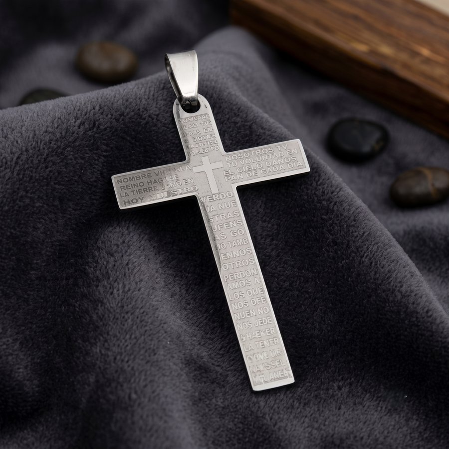 Cruz Padre Nuestro — Grabarte Design