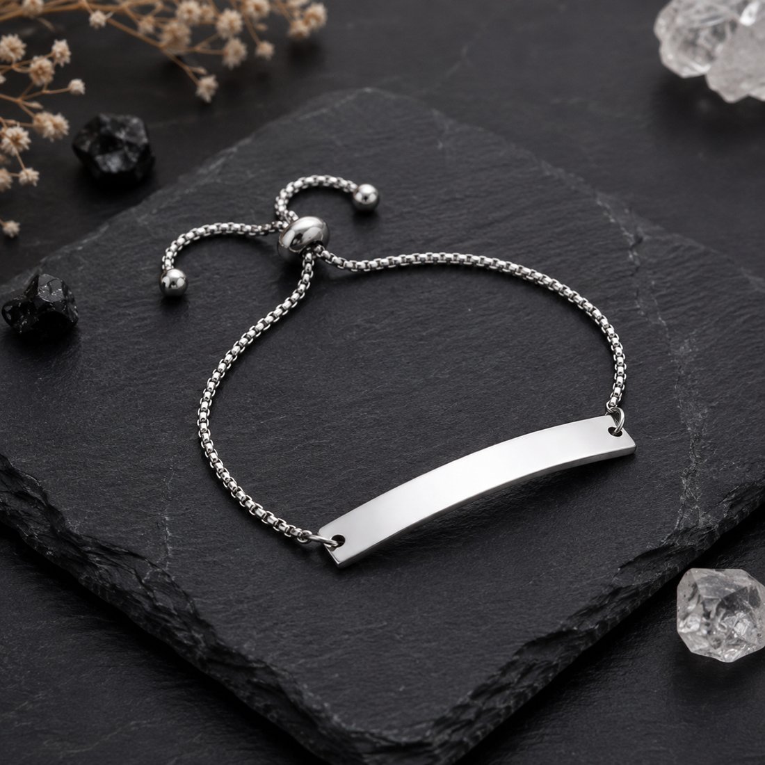 Pulsera Cuerda Acero — Grabarte Design